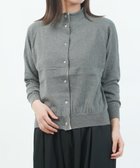 【ブルーコムブルー/BLEU COMME BLEU】のソソット LIBERTY ボトルネックカーディガン 人気、トレンドファッション・服の通販 founy(ファニー) ファッション Fashion レディースファッション Fashion for Women トップス・カットソー Cut & Sew Tops カーディガン・羽織り Layered Style Cardigans インナー Innerwear カーディガン Cardigan, Knitwear ドッキング Docking, Mixed Material ハイネック High Neck, Mock Neck ボトルネック Bottle Neck, Mock Neck モックネック Mock Neck, Short Turtleneck thumbnail 04|ID: prp329100004828867 ipo3291000000035144692