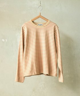 【アールエヌエーエヌ/RNA-N】のM2380 ボーダーベーシックロンT 人気、トレンドファッション・服の通販 founy(ファニー) ファッション Fashion レディースファッション Fashion for Women トップス・カットソー Cut & Sew Tops ロングTシャツ・Tシャツ Longline T-Shirts & Tees インナー Innerwear カットソー Cut and Sewn Top ベーシック Basic, Essential ボーダー Border, Stripe |ID:prp329100004828873