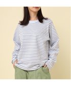 【アールエヌエーエヌ/RNA-N】のM2380 ボーダーベーシックロンT 人気、トレンドファッション・服の通販 founy(ファニー) ファッション Fashion レディースファッション Fashion for Women トップス・カットソー Cut & Sew Tops ロングTシャツ・Tシャツ Longline T-Shirts & Tees インナー Innerwear カットソー Cut and Sewn Top ベーシック Basic, Essential ボーダー Border, Stripe thumbnail パープル/ブラウン|ID: prp329100004828873 ipo3291000000035144832