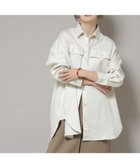 【ナノ ユニバース/nano universe】のHealthy DENIM/Almond ビッグシャツ 人気、トレンドファッション・服の通販 founy(ファニー) ファッション Fashion レディースファッション Fashion for Women トップス・カットソー Cut & Sew Tops シャツ・ブラウス・オフィスカジュアル Elegant Blouses & Button-Ups ヴィンテージ Vintage Style シンプル Simple, Minimal チュニック Tunic, Long Top デニム Denim, Jeans Material 定番 Standard, Basic Item 人気 Popular, Best Seller ビッグ Big, Oversized フィット Fit, Slim Fit フロント Front, Front Design ボトム Bottoms, Lower Wear ポケット Pocket, Pocket Detail ミリタリー Military, Army Style 2025年 2025 2025-2026秋冬・A/W Autumn/Winter 2025–26 AW25–26 thumbnail エクリュ4|ID: prp329100004828875 ipo3291000000035144854