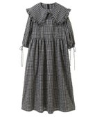 【キャンディストリッパー/Candy Stripper】のSUMMER TIME CHECK ONE-PIECE 人気、トレンドファッション・服の通販 founy(ファニー) ファッション Fashion レディースファッション Fashion for Women ガーリー Girly, Feminine Style サッカー Seersucker, Summer Fabric チェック Check, Plaid, Tartan フリル Frill, Ruffle リボン Ribbon, Bow 夏 Summer thumbnail BLACK|ID: prp329100004828877 ipo3291000000035144864