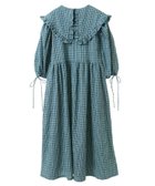 【キャンディストリッパー/Candy Stripper】のSUMMER TIME CHECK ONE-PIECE 人気、トレンドファッション・服の通販 founy(ファニー) ファッション Fashion レディースファッション Fashion for Women ガーリー Girly, Feminine Style サッカー Seersucker, Summer Fabric チェック Check, Plaid, Tartan フリル Frill, Ruffle リボン Ribbon, Bow 夏 Summer thumbnail BLUE|ID: prp329100004828877 ipo3291000000035144865