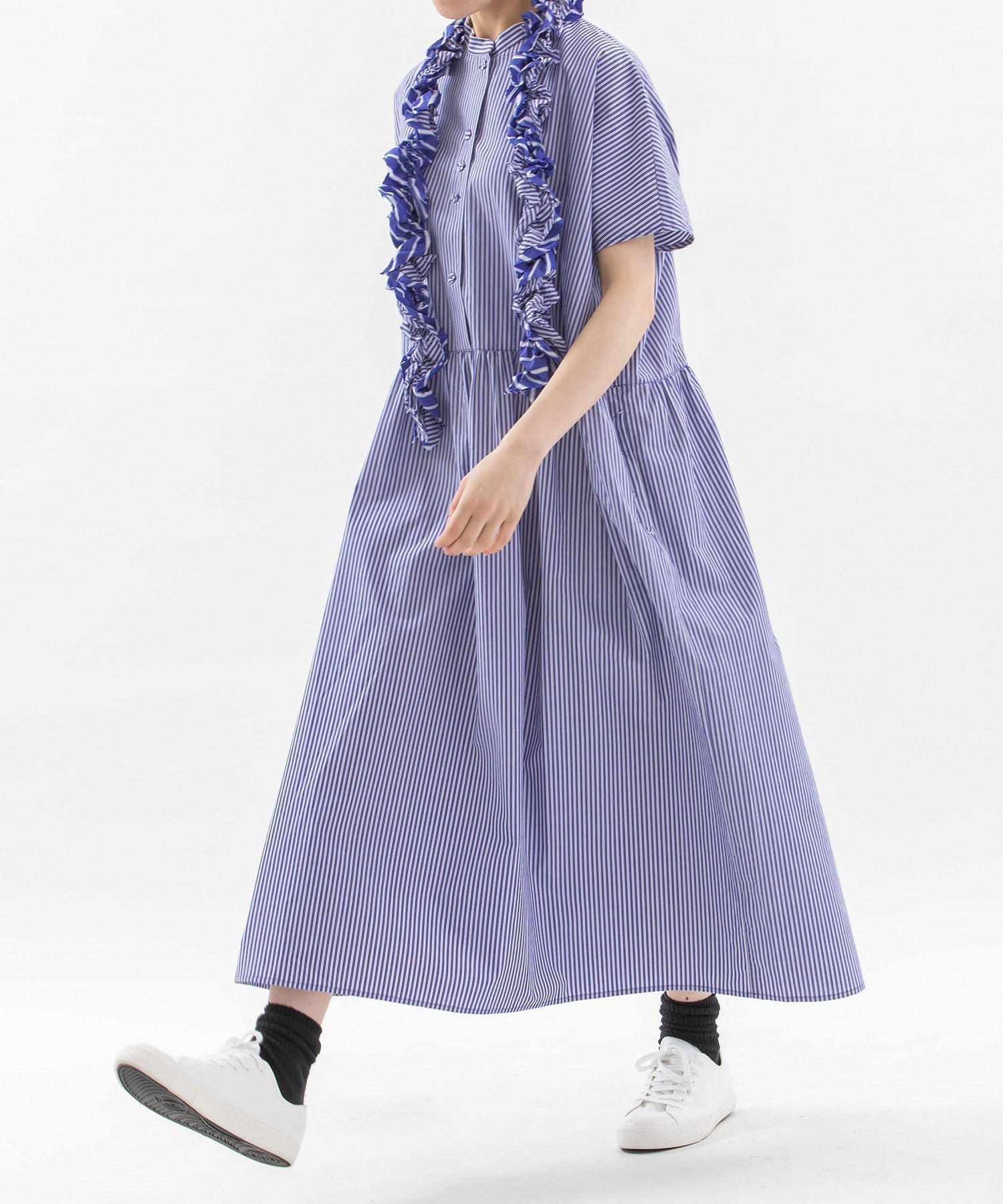 【プードゥドゥ/POU DOU DOU】のフリルタイ付きワンピース 人気、トレンドファッション・服の通販 founy(ファニー) ファッション Fashion レディースファッション Fashion for Women ワンピース Dresses ギャザー Gathered, Ruffled シンプル Simple, Minimal スカラップ Scallop, Scalloped Edge スマート Smart, Elegant フォルム Silhouette, Form フリル Frill, Ruffle ポケット Pocket, Pocket Detail マキシ Maxi, Full Length リラックス Relax, Relaxed Fit 夏 Summer other-1|ID: prp329100004828880 ipo3291000000035144898