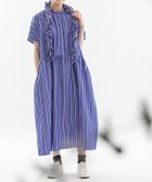 【プードゥドゥ/POU DOU DOU】のフリルタイ付きワンピース 人気、トレンドファッション・服の通販 founy(ファニー) ファッション Fashion レディースファッション Fashion for Women ワンピース Dresses ギャザー Gathered, Ruffled シンプル Simple, Minimal スカラップ Scallop, Scalloped Edge スマート Smart, Elegant フォルム Silhouette, Form フリル Frill, Ruffle ポケット Pocket, Pocket Detail マキシ Maxi, Full Length リラックス Relax, Relaxed Fit 夏 Summer thumbnail ダークブルー|ID: prp329100004828880 ipo3291000000035144904