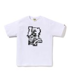 【ア ベイシング エイプ/A BATHING APE】のMULTI PIXEL CAMO DIGITAL GENERAL TEE 人気、トレンドファッション・服の通販 founy(ファニー) ファッション Fashion レディースファッション Fashion for Women インナー Innerwear グラフィック Graphic, Graphic Design ショート Short, Short Length スリーブ Sleeve, Long Sleeve / Short Sleeve フロント Front, Front Design プリント Print, Printed Pattern ラバー Rubber, Rubber Sole thumbnail WHITE|ID: prp329100004828888 ipo3291000000035145069