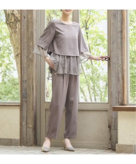【ドレス/DRESS+】のパンツドレス セットアップ 結婚式 パーティー レース 人気、トレンドファッション・服の通販 founy(ファニー) ファッション Fashion レディースファッション Fashion for Women セットアップ Matching Sets レディースパンツ・ボトムス Pants & Trousers / Bottoms くるぶし Ankle-Length セットアップ Set-Up, Coordinated Outfit ドレス Dress, One-Piece フリル Frill, Ruffle ベーシック Basic, Essential レース Lace, Lace Fabric セレモニー Ceremony ビジネス 仕事 通勤 Business / Work / Commuting 結婚式 Wedding 披露宴 Wedding Reception |ID:prp329100004828889