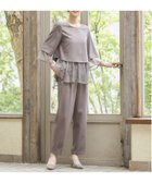 【ドレス/DRESS+】のパンツドレス セットアップ 結婚式 パーティー レース アッシュブラウン|ID: prp329100004828889 ipo3291000000035145079