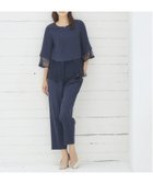 【ドレス/DRESS+】のパンツドレス セットアップ 結婚式 パーティー レース ネイビー|ID: prp329100004828889 ipo3291000000035145082