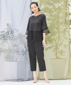 【ドレス/DRESS+】のパンツドレス セットアップ 結婚式 パーティー レース ブラック|ID: prp329100004828889 ipo3291000000035145083