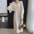 【メゾンドラティール/maison de LATIR】のAラインワンピース 夏服 セレモニー フード付きニットワンピース ホワイト|ID: prp329100004828891 ipo3291000000035145123