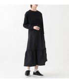 【アフタヌーンティー リビング/Afternoon Tea LIVING】の裏毛コンビワンピース 人気、トレンドファッション・服の通販 founy(ファニー) ファッション Fashion レディースファッション Fashion for Women ワンピース Dresses おすすめ Recommended / Our Picks アクセサリー Fashion Accessories イヤリング Earrings ギャザー Gathered, Ruffled コンビ Combo, Combination Style シンプル Simple, Minimal スニーカー Sneakers, Trainers ドローコード Drawcord, Drawstring Cord ネックレス Necklace, Pendant Necklace ベーシック Basic, Essential 無地 Plain, Solid Color thumbnail ブラック|ID: prp329100004828896 ipo3291000000035145170