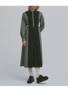 【ファーファー/FURFUR】のリブコンビシャツワンピース 人気、トレンドファッション・服の通販 founy(ファニー) ファッション Fashion レディースファッション Fashion for Women ワンピース Dresses シャツワンピース / 1枚で着映えコーデ Shirt Dresses スマート Smart, Elegant ポロシャツ Polo Shirt, Collared Tee エレガント 上品 Elegant 定番 Standard, Basic Item thumbnail BLK[009]|ID: prp329100004828902 ipo3291000000035145268