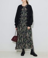 【スローブ イエナ/SLOBE IENA】の《WEB限定/追加》FLOWER PRINT ワンピース 人気、トレンドファッション・服の通販 founy(ファニー) ファッション Fashion レディースファッション Fashion for Women ワンピース Dresses 2025年 2025 2025-2026秋冬・A/W Autumn/Winter 2025–26 AW25–26 インナー Innerwear キャミソール Camisole, Spaghetti Strap Top ティアードワンピース Tiered Dress, Flared Dress プリント Print, Printed Pattern ペチコート Petticoat, Underskirt |ID:prp329100004828907