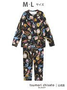 【ツモリチサト スリープ/tsumori chisato SLEEP】のツモリチサト スリープ パジャマ 綿混(本体) あったか 長袖 長ズボン 人気、トレンドファッション・服の通販 founy(ファニー) ファッション Fashion レディースファッション Fashion for Women トップス・カットソー Cut & Sew Tops ジャカード／ジャガード Jacquard, Woven Pattern スリーブ Sleeve, Long Sleeve / Short Sleeve ダブル Double, Double-Breasted パジャマ Pajamas, Sleepwear ボトム Bottoms, Lower Wear 長袖 Long Sleeve, Full Sleeve thumbnail BL|ID: prp329100004829263 ipo3291000000035148166