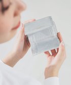 【デミルクス ビームス/Demi-Luxe BEAMS】のGIANNI CHIARINI / メタリック コンパクトウォレット 人気、トレンドファッション・服の通販 founy(ファニー) ファッション Fashion レディースファッション Fashion for Women ウォレット Wallet コンパクト Compact, Small Size シンプル Simple, Minimal メタリック Metallic, Shiny Finish thumbnail ARGENT|ID: prp329100004829281 ipo3291000000035148401