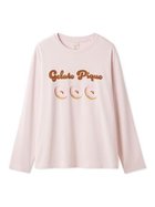 【ジェラート ピケ/gelato pique】のドーナツワンポイントロンT 人気、トレンドファッション・服の通販 founy(ファニー) ファッション Fashion レディースファッション Fashion for Women トップス・カットソー Cut & Sew Tops ロングTシャツ・Tシャツ Longline T-Shirts & Tees スマート Smart, Elegant フロント Front, Front Design ベーシック Basic, Essential モチーフ Motif, Design Theme リラックス Relax, Relaxed Fit ロング Long, Long-Length thumbnail PNK[066]|ID: prp329100004829282 ipo3291000000035148409
