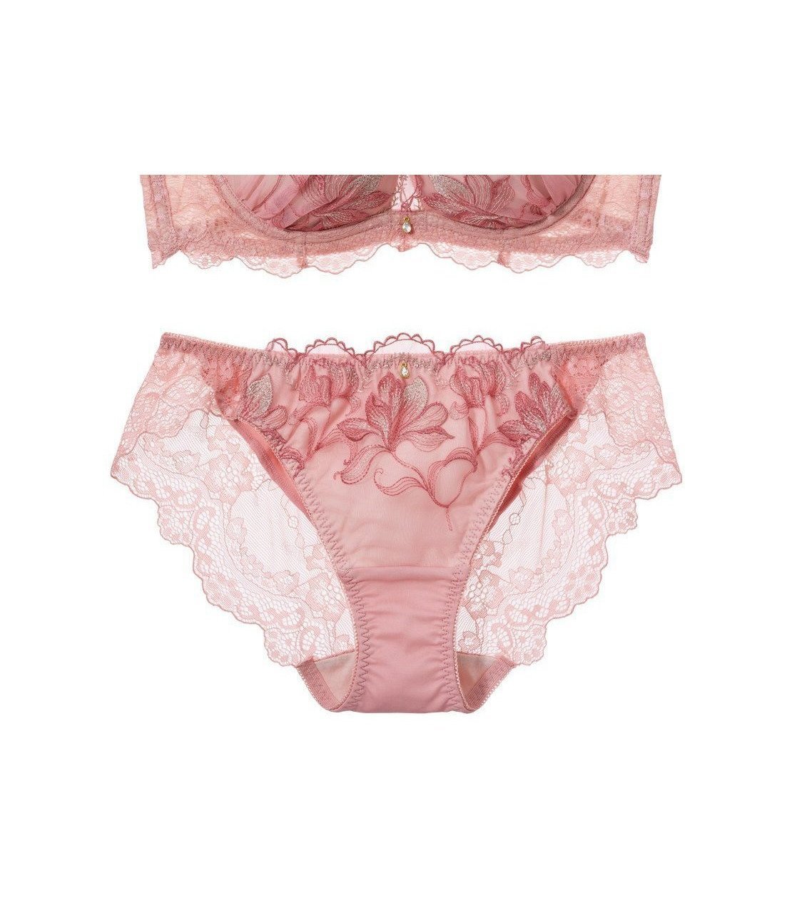 【ピーチジョン/PEACH JOHN】の【ボリュームアップ 谷間メイク】フラワースカラップレースブラセット インテリア・キッズ・メンズ・レディースファッション・服の通販 founy(ファニー) ファッション Fashion レディースファッション Fashion for Women ギャザー Gathered, Ruffled ショーツ Shorts, Short Pants スカラップ Scallop, Scalloped Edge ストレッチ Stretch, Stretchy Fabric センター Center, Center Line デコルテ Décolleté, Neckline ドロップ Drop Shoulder, Dropped Style フィット Fit, Slim Fit フロント Front, Front Design ブラジャー Bra, Lingerie ランジェリー Lingerie, Intimate Wear レギュラー Regular, Standard Fit レース Lace, Lace Fabric ワイヤー Wire, Wired Bra おすすめ Recommended / Our Picks ピンク|ID: prp329100004829288 ipo3291000000035148440