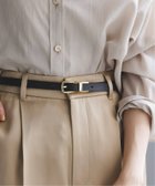 【ノーブル / スピック&スパン/NOBLE / Spick & Span】のLEFIJE/レフィエ リバーシブルベルト(レザー) 人気、トレンドファッション・服の通販 founy(ファニー) ファッション Fashion レディースファッション Fashion for Women ベルト&ウエストマーク Belts & Waist Accessories イタリア Italy クラシック Classic, Timeless Style シンプル Simple, Minimal スマート Smart, Elegant ベーシック Basic, Essential モダン Modern, Contemporary リバーシブル Reversible, Two-Sided thumbnail ブラック|ID: prp329100004829316 ipo3291000000035148625