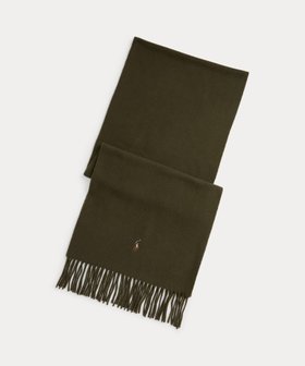 【ラルフローレン/RALPH LAUREN】のフリンジ バージン ウール マフラー 人気、トレンドファッション・服の通販 founy(ファニー) ファッション Fashion レディースファッション Fashion for Women マフラー・スヌード / 冬小物の定番 Scarves & Mufflers イタリア Italy クラシック Classic, Timeless Style フリンジ Fringe, Tassel マフラー Scarf, Muffler |ID:prp329100004829320