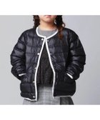 【ベベ オンライン ストア/BEBE ONLINE STORE / KIDS】のパイピング配色タフタライトダウンブルゾン(90~160cm) 人気、トレンドファッション・服の通販 founy(ファニー) ファッション Fashion キッズファッション Fashion for Kids カラフル Colorful Design コレクション Collection, Seasonal Line コンパクト Compact, Small Size 軽量 Lightweight, Ultra Light シンプル Simple, Minimal ジャケット Jacket, Outerwear タフタ Taffeta, Structured Fabric ダウン Down, Puffer チェック Check, Plaid, Tartan パイピング Piping, Trim Design フランス France, French ベーシック Basic, Essential ライナー Liner, Inner Layer ワンポイント One Point, Statement Accent A/W・秋冬 Autumn/Winter エレガント 上品 Elegant 2025年 2025 2025-2026秋冬・A/W Autumn/Winter 2025–26 AW25–26 thumbnail ブラック|ID: prp329100004829322 ipo3291000000035148663