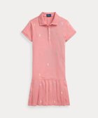 【ラルフローレン/RALPH LAUREN / KIDS】の(ガールズ 7才~16才)Polo ポニー ストレッチ メッシュ ポロ ドレス 人気、トレンドファッション・服の通販 founy(ファニー) ファッション Fashion キッズファッション Fashion for Kids ワンピース Dresses インド Indian Textile ストレッチ Stretch, Stretchy Fabric ドレス Dress, One-Piece ドロップ Drop Shoulder, Dropped Style プリーツ Pleats, Pleated メッシュ Mesh, Net Fabric モチーフ Motif, Design Theme 半袖 Short Sleeve, Half Sleeve thumbnail 651ピンク|ID: prp329100004829326 ipo3291000000035148715