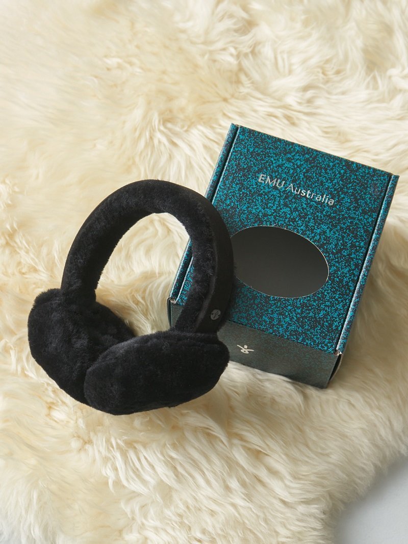【エミュ オーストラリア/EMU Australia】の【EMU Australia/エミュ オーストラリア】ムートンイヤマフ AngahookEarmuff インテリア・キッズ・メンズ・レディースファッション・服の通販 founy(ファニー) ファッション Fashion レディースファッション Fashion for Women Black|ID: prp329100004829334 ipo3291000000035148861