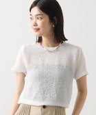 【グレディブリリアン/Gready Brilliant】のシアーサッカークルーシャツ 人気、トレンドファッション・服の通販 founy(ファニー) ファッション Fashion レディースファッション Fashion for Women トップス・カットソー Cut & Sew Tops シャツ・ブラウス・オフィスカジュアル Elegant Blouses & Button-Ups おすすめ Recommended / Our Picks インナー Innerwear サッカー Seersucker, Summer Fabric シンプル Simple, Minimal フィット Fit, Slim Fit thumbnail OFF|ID: prp329100004829336 ipo3291000000035148892