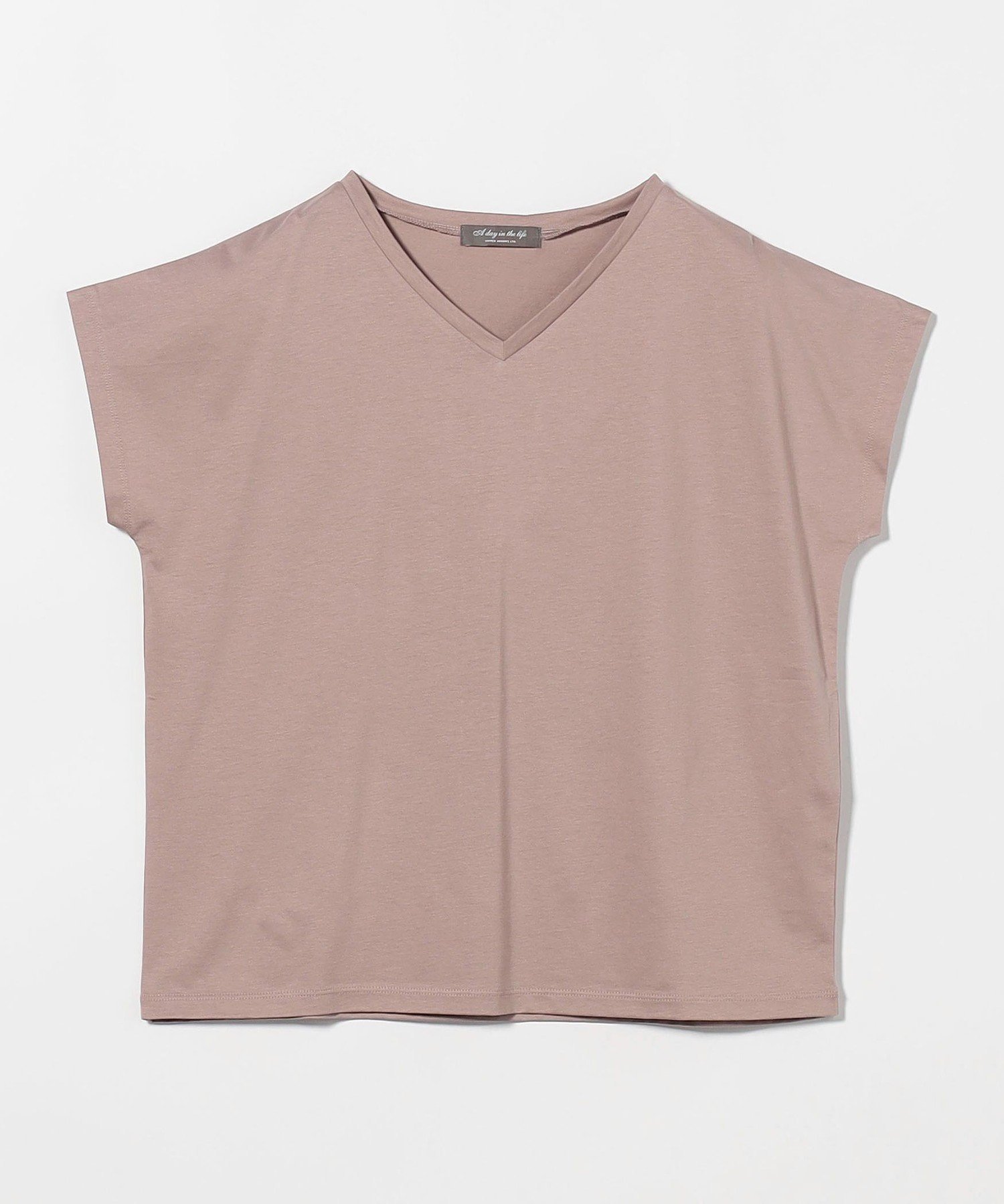 【ユナイテッドアローズ/UNITED ARROWS】のシルケット天竺 VネックTシャツ A DAY IN THE LIFE インテリア・キッズ・メンズ・レディースファッション・服の通販 founy(ファニー) ファッション Fashion レディースファッション Fashion for Women トップス・カットソー Cut & Sew Tops シャツ・ブラウス・オフィスカジュアル Elegant Blouses & Button-Ups ロングTシャツ・Tシャツ Longline T-Shirts & Tees Vネックトップス V-Neck Tops / V-Cut Neckline Shirts インナー Innerwear 洗える Machine Washable カットソー Cut and Sewn Top コンパクト Compact, Small Size シルケット Silket, Silky Cotton シンプル Simple, Minimal なめらか Smooth, Silky Texture バランス Balance, Style Balance ルーズ Loose, Oversized アウトレット Outlet / Clearance エレガント 上品 Elegant ビジネス 仕事 通勤 Business / Work / Commuting LT.PINK|ID: prp329100004829346 ipo3291000000035148954