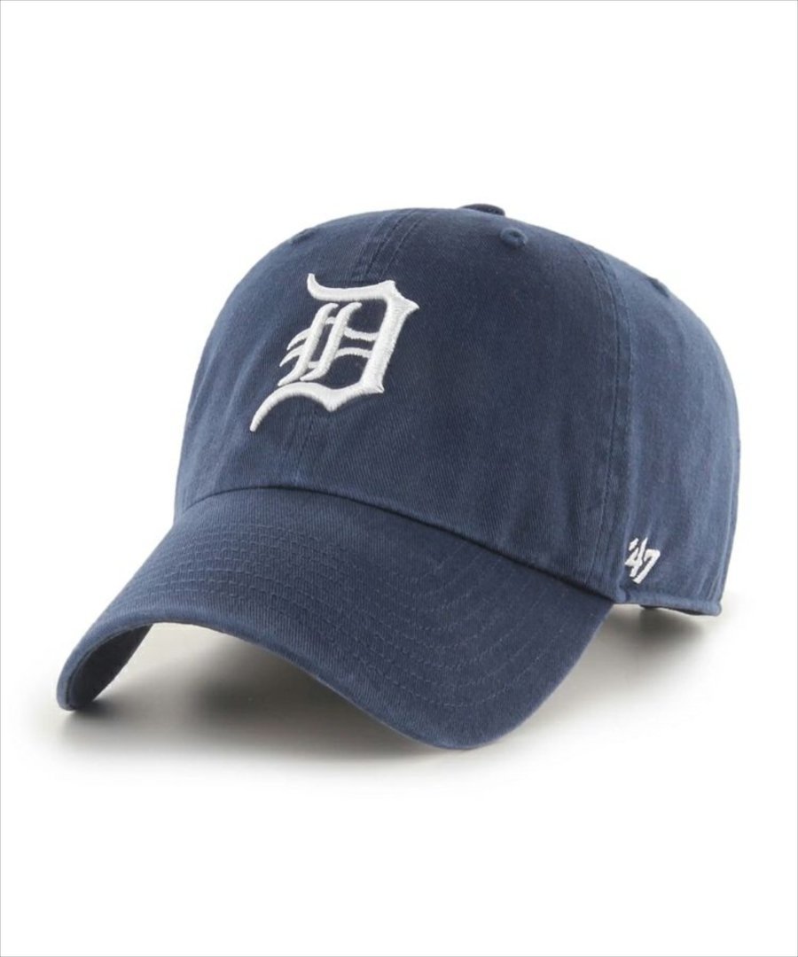 【ドノバン/DONOBAN】のMLB 47 CLEAN UP インテリア・キッズ・メンズ・レディースファッション・服の通販 founy(ファニー) 　ファッション　Fashion　レディースファッション　Fashion for Women　キャップ　Cap, Baseball Cap　クラウン　Crown, Royal Motif　ソックス　Socks, Hosiery　定番　Standard, Basic Item　フィット　Fit, Slim Fit　ラップ　Wrap, Wrap Design　09.ネイビー(タイガース)|ID: prp329100004829355 ipo3291000000035149083