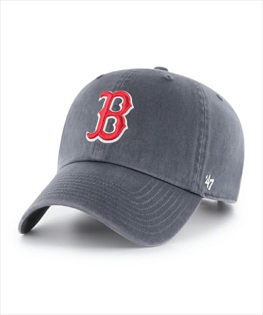 【ドノバン/DONOBAN】のMLB 47 CLEAN UP インテリア・キッズ・メンズ・レディースファッション・服の通販 founy(ファニー) 　ファッション　Fashion　レディースファッション　Fashion for Women　キャップ　Cap, Baseball Cap　クラウン　Crown, Royal Motif　ソックス　Socks, Hosiery　定番　Standard, Basic Item　フィット　Fit, Slim Fit　ラップ　Wrap, Wrap Design　16.Vネイビー(レッドソックス)|ID: prp329100004829355 ipo3291000000035149095