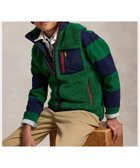 【ラルフローレン/RALPH LAUREN / KIDS】の(ボーイズ 8才~20才)テディ フリース ハイブリッド ベスト 人気、トレンドファッション・服の通販 founy(ファニー) ファッション Fashion キッズファッション Fashion for Kids アクリル Acrylic Material フロント Front, Front Design ベスト Vest, Waistcoat ボーイズ Boyish, Boy Style モックネック Mock Neck, Short Turtleneck thumbnail 300グリーン|ID: prp329100004829366 ipo3291000000035149179