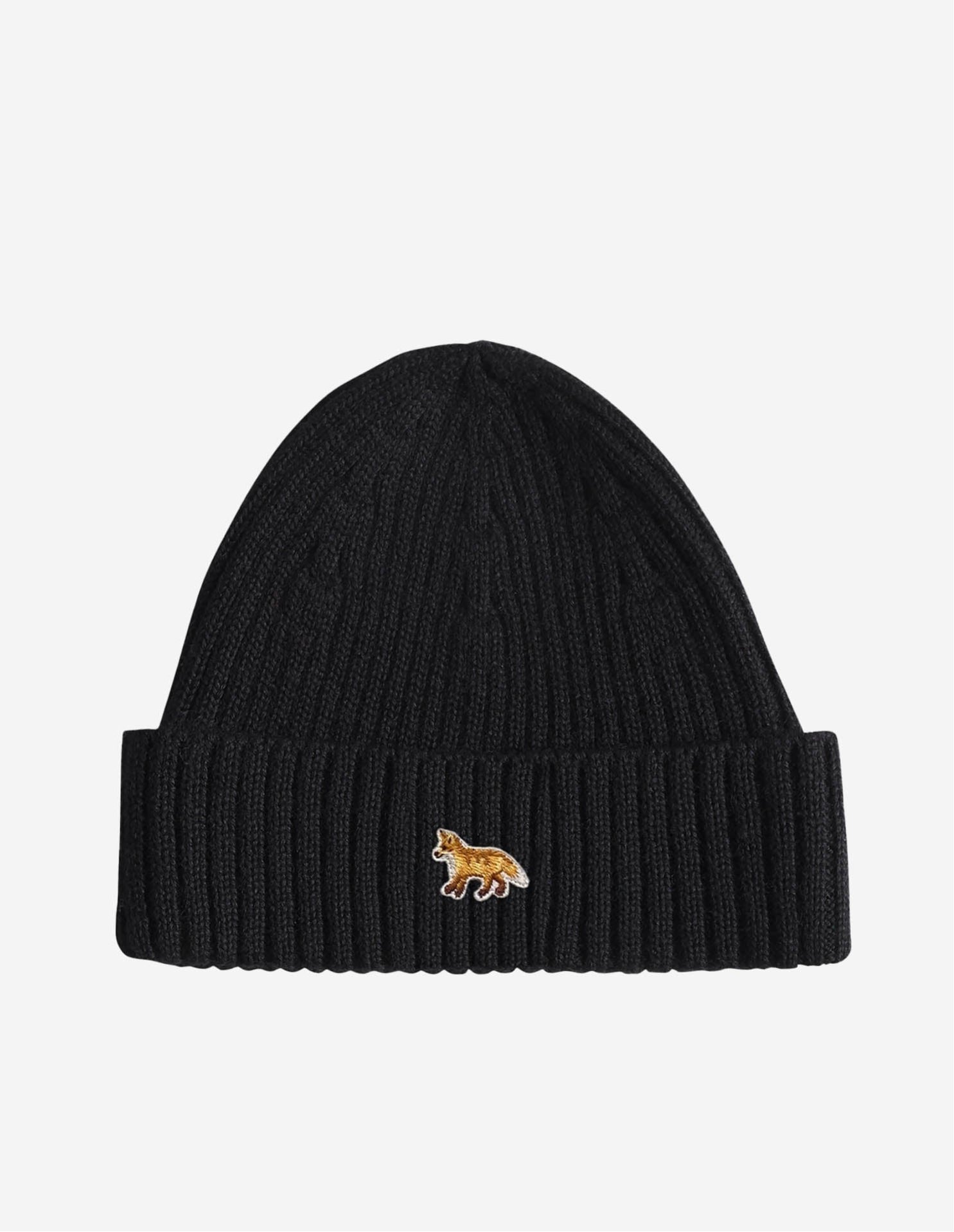 【メゾン キツネ/MAISON KITSUNE】のMaison Kitsune/BABY FOX BEANIE インテリア・キッズ・メンズ・レディースファッション・服の通販 founy(ファニー) ファッション Fashion レディースファッション Fashion for Women 冬 Winter / This Winter パッチ Patch, Appliqué フォックス Fox, Fox Fur フレンチ French, French Style エレガント 上品 Elegant A/W・秋冬 Autumn/Winter BLACK|ID: prp329100004829385 ipo3291000000035149309