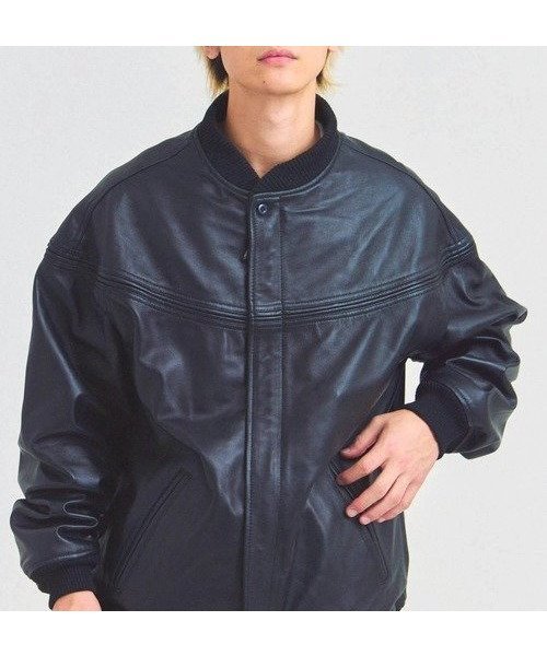 【ジャックローズ/JACKROSE / MEN】のTOWNCRAFT/タウンクラフト leather derby jacket(MENS) インテリア・キッズ・メンズ・レディースファッション・服の通販 founy(ファニー) ファッション Fashion メンズファッション Fashion for Men アメリカン American Style インナー Innerwear コレクション Collection, Seasonal Line サテン Satin, Glossy Fabric ジャケット Jacket, Outerwear チェック Check, Plaid, Tartan パターン Pattern, Design Print フロント Front, Front Design 再入荷 Restock / Back in Stock ブラック|ID: prp329100004829388 ipo3291000000035149349