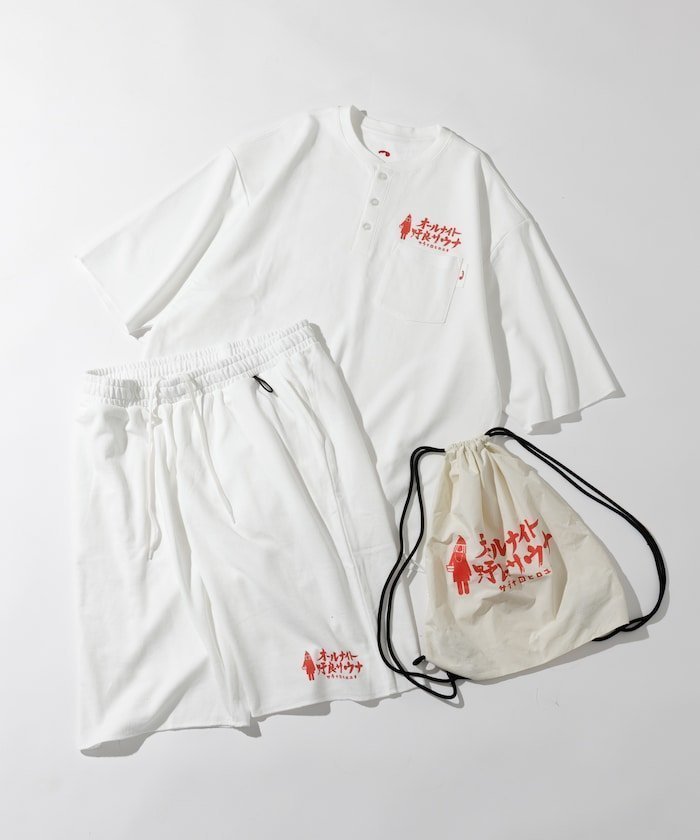 【フリークスストア/FREAK'S STORE】の別注 KANNAIGI × サウナ田ヒロユキ 裏毛/館内着/セットアップ 25AW インテリア・キッズ・メンズ・レディースファッション・服の通販 founy(ファニー) https://founy.com/ ファッション Fashion レディースファッション Fashion for Women セットアップ Matching Sets アロハ Aloha イエロー Yellow セットアップ Set-Up, Coordinated Outfit センター Center, Center Line タオル Towel, Bath Towel ドローコード Drawcord, Drawstring Cord 人気 Popular, Best Seller フラワー Flower, Floral プリント Print, Printed Pattern ポケット Pocket, Pocket Detail 別注 Limited Edition, Custom Order リラックス Relax, Relaxed Fit A/W・秋冬 Autumn/Winter 冬 Winter / This Winter おすすめ Recommended / Our Picks 2025年 2025 2025-2026秋冬・A/W Autumn/Winter 2025–26 AW25–26 |ID: prp329100004829397 ipo3291000000035149468