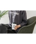 【ジーンズメイト/JEANS MATE】のCONVERSE/裾ラウンド クロップドスリーブT 人気、トレンドファッション・服の通販 founy(ファニー) ファッション Fashion レディースファッション Fashion for Women フロント Front, Front Design ラウンド Round, Round Neck ロング Long, Long-Length 切替 Switching, Contrast Panel thumbnail チャコールグレー|ID: prp329100004829403 ipo3291000000035149521