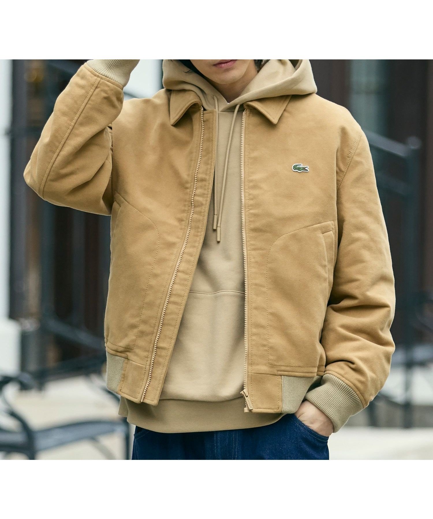 【ラコステ/LACOSTE / MEN】のパデッドモールスキンジャケット / 中綿ブルゾン 人気、トレンドファッション・服の通販 founy(ファニー) ファッション Fashion メンズファッション Fashion for Men なめらか Smooth, Silky Texture クラシカル Classical, Vintage-Inspired クラシック Classic, Timeless Style フィット Fit, Slim Fit ブルゾン Blouson, Bomber Jacket A/W・秋冬 Autumn/Winter 軽量 Lightweight, Ultra Light other-1|ID: prp329100004829404 ipo3291000000035149519