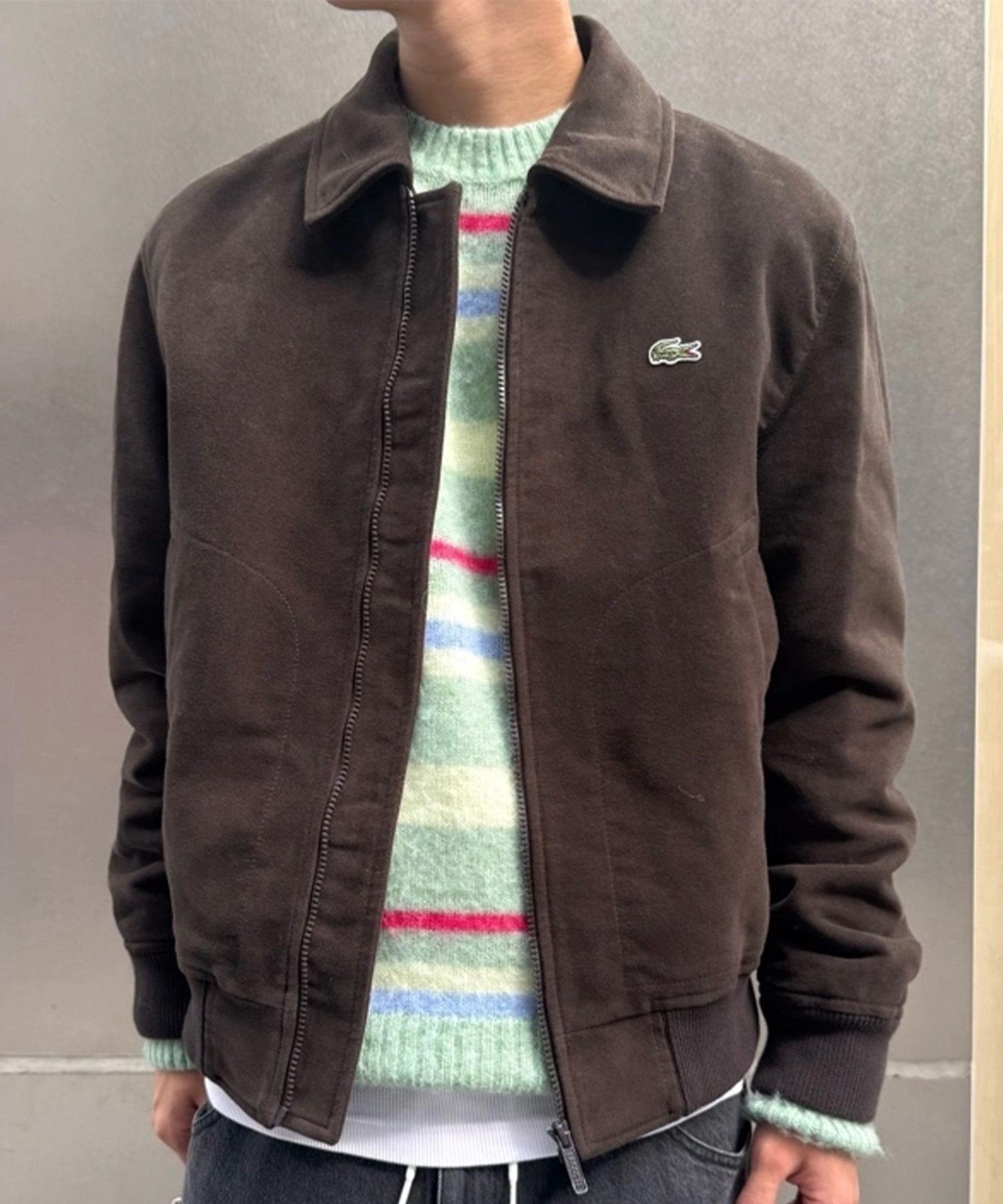 【ラコステ/LACOSTE / MEN】のパデッドモールスキンジャケット / 中綿ブルゾン インテリア・キッズ・メンズ・レディースファッション・服の通販 founy(ファニー) ファッション Fashion メンズファッション Fashion for Men なめらか Smooth, Silky Texture クラシカル Classical, Vintage-Inspired クラシック Classic, Timeless Style フィット Fit, Slim Fit ブルゾン Blouson, Bomber Jacket A/W・秋冬 Autumn/Winter 軽量 Lightweight, Ultra Light ダークブラウン|ID: prp329100004829404 ipo3291000000035149524