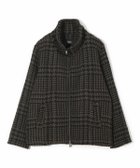 【メンズビギトーキョー/Men's Bigi / MEN】の【John Branigan/ジョン・ブラニガン】別注チェック柄ニット風ブルゾン 人気、トレンドファッション・服の通販 founy(ファニー) ファッション Fashion メンズファッション Fashion for Men インナー Innerwear 秋 Autumn カーディガン Cardigan, Knitwear クラシカル Classical, Vintage-Inspired クラシック Classic, Timeless Style コレクション Collection, Seasonal Line スタンダード Standard, Basic スタンド Stand Collar, Upright Stand スペシャル Special, Limited Edition チェック Check, Plaid, Tartan ツイード Twill, Twill Weave パターン Pattern, Design Print フロント Front, Front Design ブランケット Blanket, Throw Blanket ブルゾン Blouson, Bomber Jacket ポケット Pocket, Pocket Detail 別注 Limited Edition, Custom Order マフラー Scarf, Muffler A/W・秋冬 Autumn/Winter thumbnail ブラック|ID: prp329100004829412 ipo3291000000035149599