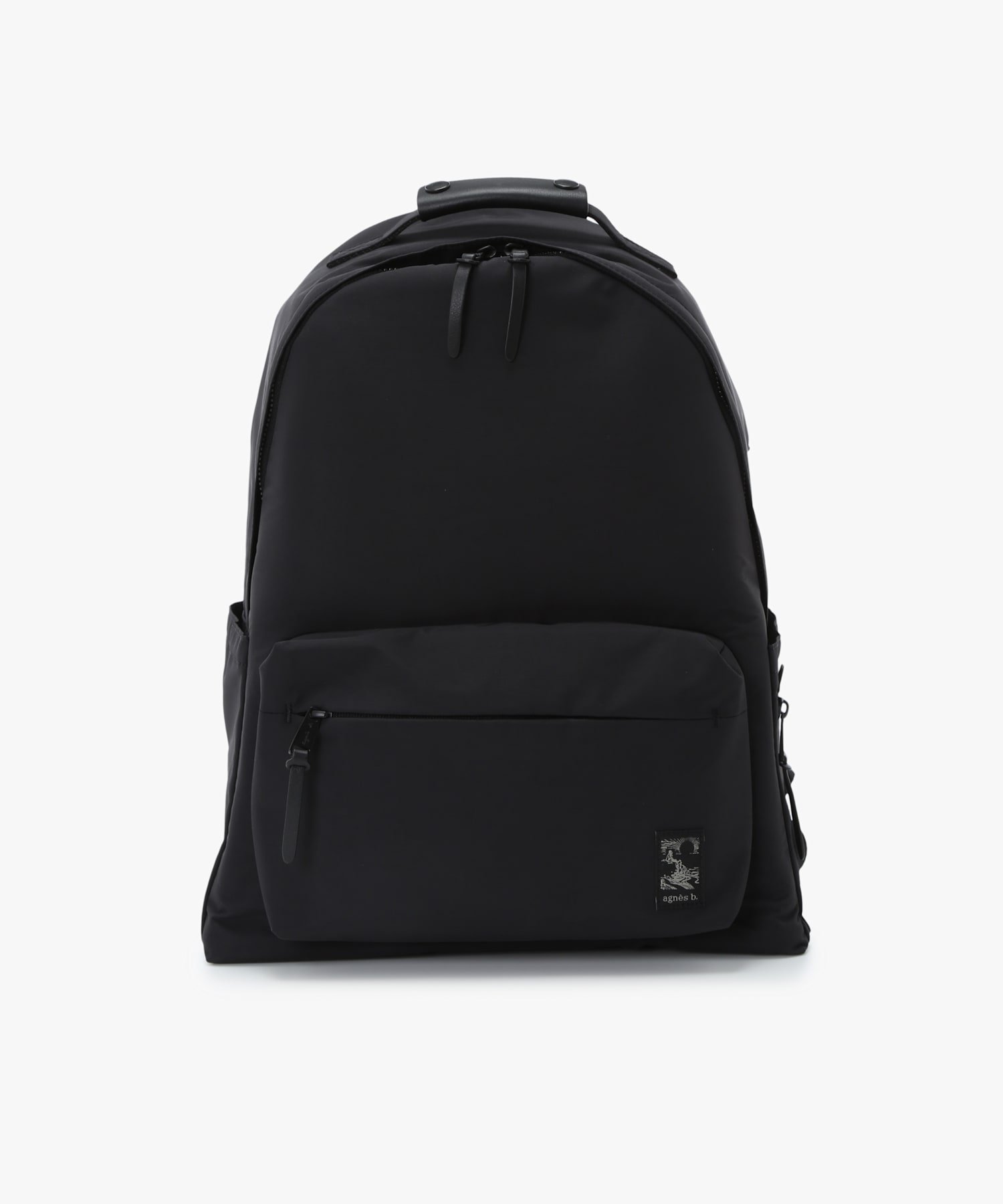 【アニエスベー オム/agnes b. HOMME / MEN】のナイロン ミディアム バックパック Trip ZAH01-02 インテリア・キッズ・メンズ・レディースファッション・服の通販 founy(ファニー) ファッション Fashion メンズファッション Fashion for Men 小旅行 Short Trip ショルダー Shoulder, Shoulder Strap スタイリッシュ Stylish, Fashionable チャーム Charm, Pendant トラベル Travel, Travel Gear ビジネス 仕事 通勤 Business / Work / Commuting ポケット Pocket, Pocket Detail ポーチ Pouch, Small Case 軽量 Lightweight, Ultra Light ブラック|ID: prp329100004829430 ipo3291000000035149828