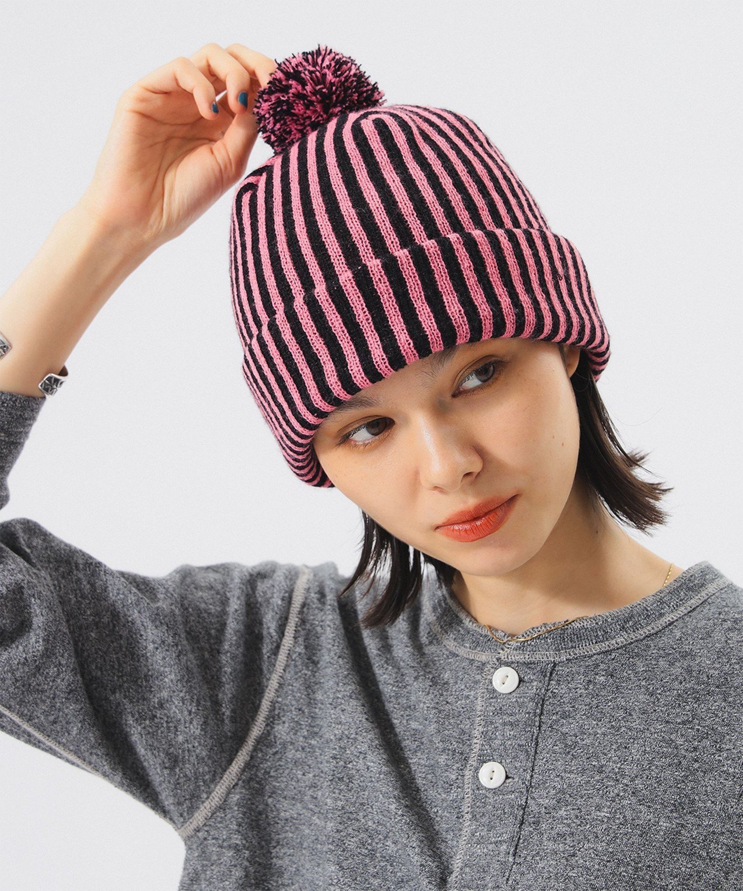 【ビームス ウイメン/BEAMS】の【別注】INFIELDER DESIGN / STRIPE PON CAP 人気、トレンドファッション・服の通販 founy(ファニー) 　ファッション　Fashion　レディースファッション　Fashion for Women　イエロー　Yellow　キャップ　Cap, Baseball Cap　別注　Limited Edition, Custom Order　日本製　Made In Japan　A/W・秋冬　Autumn/Winter　 other-1|ID: prp329100004829463 ipo3291000000035150073