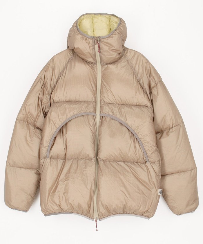 【フリークスストア/FREAK'S STORE】のUNRETRO PUFFER DOWN JACKET (NANGA) 25AW インテリア・キッズ・メンズ・レディースファッション・服の通販 founy(ファニー) ファッション Fashion メンズファッション Fashion for Men 2025年 2025 2025-2026秋冬・A/W Autumn/Winter 2025–26 AW25–26 冬 Winter / This Winter コラボ Collaboration, Collab シンプル Simple, Minimal スリーブ Sleeve, Long Sleeve / Short Sleeve フィット Fit, Slim Fit ミドル Middle Length, Mid Height A/W・秋冬 Autumn/Winter 軽量 Lightweight, Ultra Light ベージュ|ID: prp329100004829464 ipo3291000000035150078