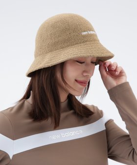 【ニューバランス ゴルフ/New Balance Golf】のループヤーン×サーモ糸 バケットハット (WOMENS) 人気、トレンドファッション・服の通販 founy(ファニー) ファッション Fashion レディースファッション Fashion for Women おすすめ Recommended / Our Picks ゴルフ Golf フィット Fit, Slim Fit フォルム Silhouette, Form ラウンド Round, Round Neck A/W・秋冬 Autumn/Winter 軽量 Lightweight, Ultra Light |ID:prp329100004829465