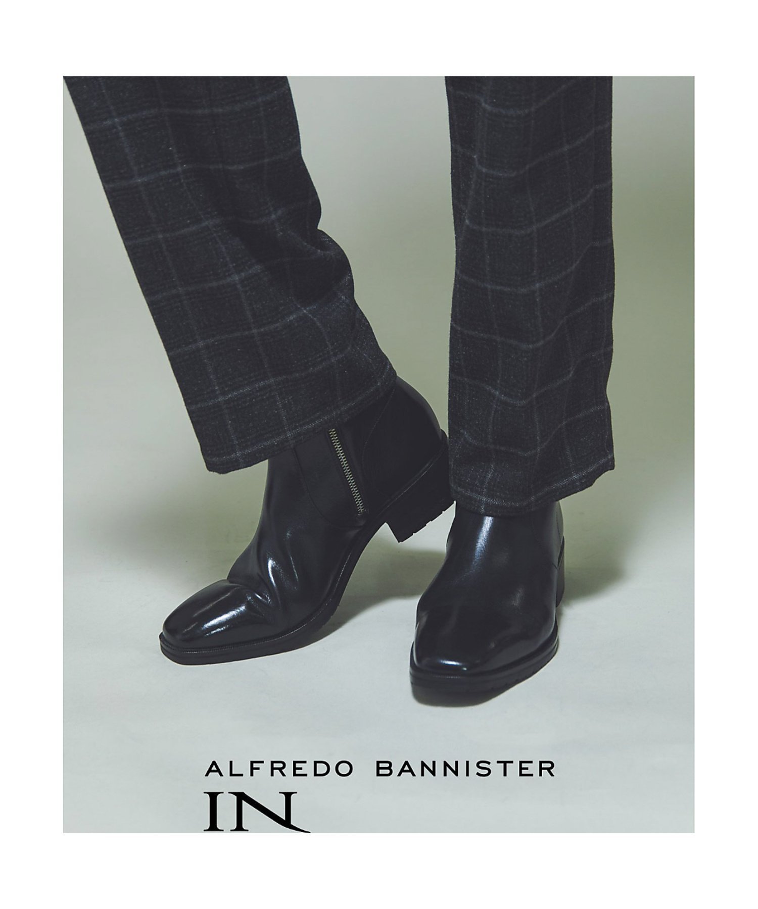 【アルフレッド バニスター/alfredoBANNISTER / MEN】のスクエア サイドジップ ブーツ インテリア・キッズ・メンズ・レディースファッション・服の通販 founy(ファニー) ファッション Fashion メンズファッション Fashion for Men インソール Shoe Insole サイドジップ Side Zip, Side Zipper スクエア Square, Square Shape スタイリッシュ Stylish, Fashionable スニーカー Sneakers, Trainers スマート Smart, Elegant フォルム Silhouette, Form ライニング Inner Lining, Inner Fabric, Lined ブラック|ID: prp329100004829468 ipo3291000000035150123