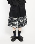 【ゴム/gomme】のMozart切替パンツ 人気、トレンドファッション・服の通販 founy(ファニー) ファッション Fashion レディースファッション Fashion for Women パンツ Pants & Trousers クラシック Classic, Timeless Style シンプル Simple, Minimal フィット Fit, Slim Fit プリント Print, Printed Pattern ポケット Pocket, Pocket Detail ワイド Wide, Wide Fit エレガント 上品 Elegant 今季 This Season, Current Season 切替 Switching, Contrast Panel thumbnail 黒|ID: prp329100004829477 ipo3291000000035150229