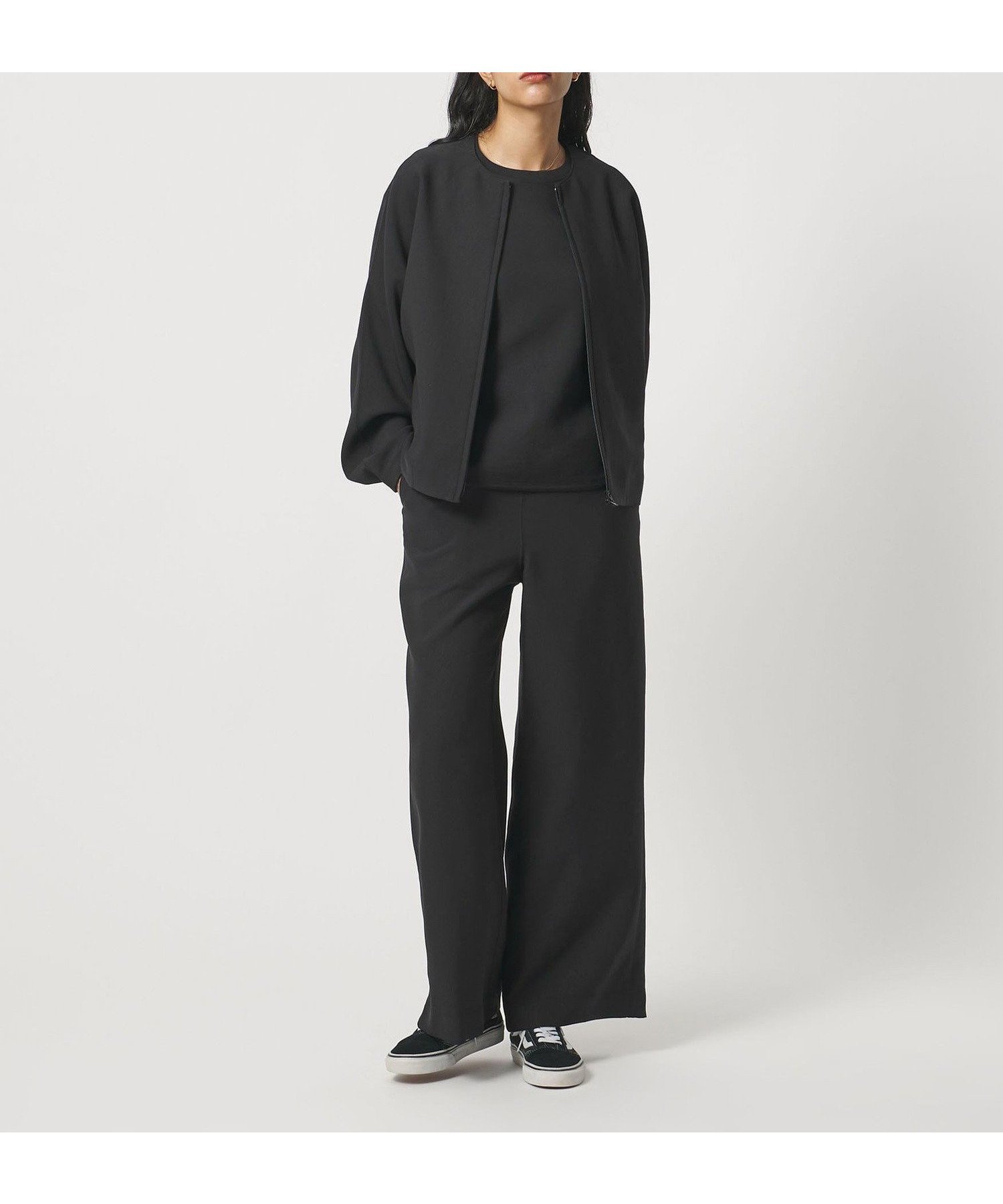 【ユナイテッドアローズ/UNITED ARROWS】のD.O UNITED ARROWS BY DAISUKE OBANA for WOMEN +10 RIB WIDE FLAR PANTS/フレアパンツ インテリア・キッズ・メンズ・レディースファッション・服の通販 founy(ファニー) ファッション Fashion レディースファッション Fashion for Women パンツ Pants & Trousers エレガント 上品 Elegant ギャザー Gathered, Ruffled コレクション Collection, Seasonal Line ストレート Straight, Straight Cut スラックス Slacks, Dress Pants スリーブ Sleeve, Long Sleeve / Short Sleeve セットアップ Set-Up, Coordinated Outfit ドレープ Drape, Draping Fabric ドローコード Drawcord, Drawstring Cord 定番 Standard, Basic Item フィット Fit, Slim Fit フラット Flat, Flat Shoes フレア Flare, Flared リラックス Relax, Relaxed Fit ルーズ Loose, Oversized ロング Long, Long-Length ワイド Wide, Wide Fit A/W・秋冬 Autumn/Winter おすすめ Recommended / Our Picks BLACK|ID: prp329100004829480 ipo3291000000035150268