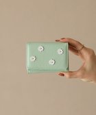 【その他のブランド/Other】のスモールフラワー ミニウォレット 人気、トレンドファッション・服の通販 founy(ファニー) ファッション Fashion レディースファッション Fashion for Women コンパクト Compact, Small Size フェミニン Feminine, Girly フラワー Flower, Floral モチーフ Motif, Design Theme 財布 Wallet, Purse thumbnail オパールグリーン|ID: prp329100004829481 ipo3291000000035150282