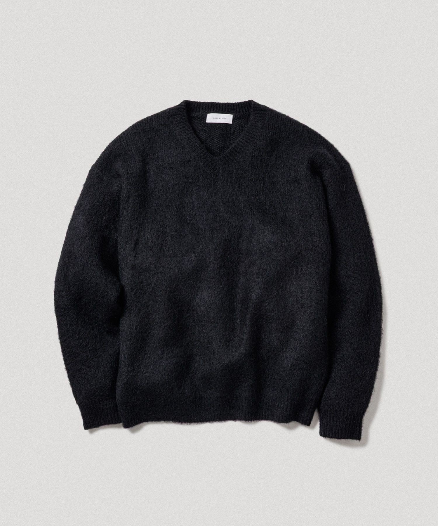 【アダムエロペ /ADAM ET ROPE' / MEN】のモヘアミックス オーバーサイズ Vネックニット 人気、トレンドファッション・服の通販 founy(ファニー) 　ファッション　Fashion　メンズファッション　Fashion for Men　ウォーム　Warm Fabric　カーディガン　Cardigan, Knitwear　ジャカード／ジャガード　Jacquard, Woven Pattern　ダブル　Double, Double-Breasted　フィット　Fit, Slim Fit　ポケット　Pocket, Pocket Detail　ミックス　Mix, Mixed Style　リラックス　Relax, Relaxed Fit　冬　Winter / This Winter　A/W・秋冬　Autumn/Winter　おすすめ　Recommended / Our Picks　エレガント 上品　Elegant　ホリデーシーズン　Holiday Season　 other-1|ID: prp329100004829483 ipo3291000000035150288