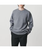 【ユナイテッドアローズ/UNITED ARROWS / MEN】のウール カシミヤ クルーネック スウェットニット 人気、トレンドファッション・服の通販 founy(ファニー) ファッション Fashion メンズファッション Fashion for Men インナー Innerwear カットソー Cut and Sewn Top スウェット / スエット Sweatshirt, Sweatwear ダウン Down, Puffer フォルム Silhouette, Form エレガント 上品 Elegant thumbnail MD.GRAY|ID: prp329100004829501 ipo3291000000035150415