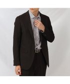 【タケオキクチ/TAKEO KIKUCHI / MEN】の【ONOFF/セットアップ対応】メランジ シャークスキン ストレッチジャケット 人気、トレンドファッション・服の通販 founy(ファニー) ファッション Fashion メンズファッション Fashion for Men セットアップ Matching Sets ジャケット Jacket, Outerwear ストレッチ Stretch, Stretchy Fabric スマート Smart, Elegant セットアップ Set-Up, Coordinated Outfit メランジ Melange, Mixed Yarn 無地 Plain, Solid Color 軽量 Lightweight, Ultra Light thumbnail ダークブラウン|ID: prp329100004829505 ipo3291000000035150440