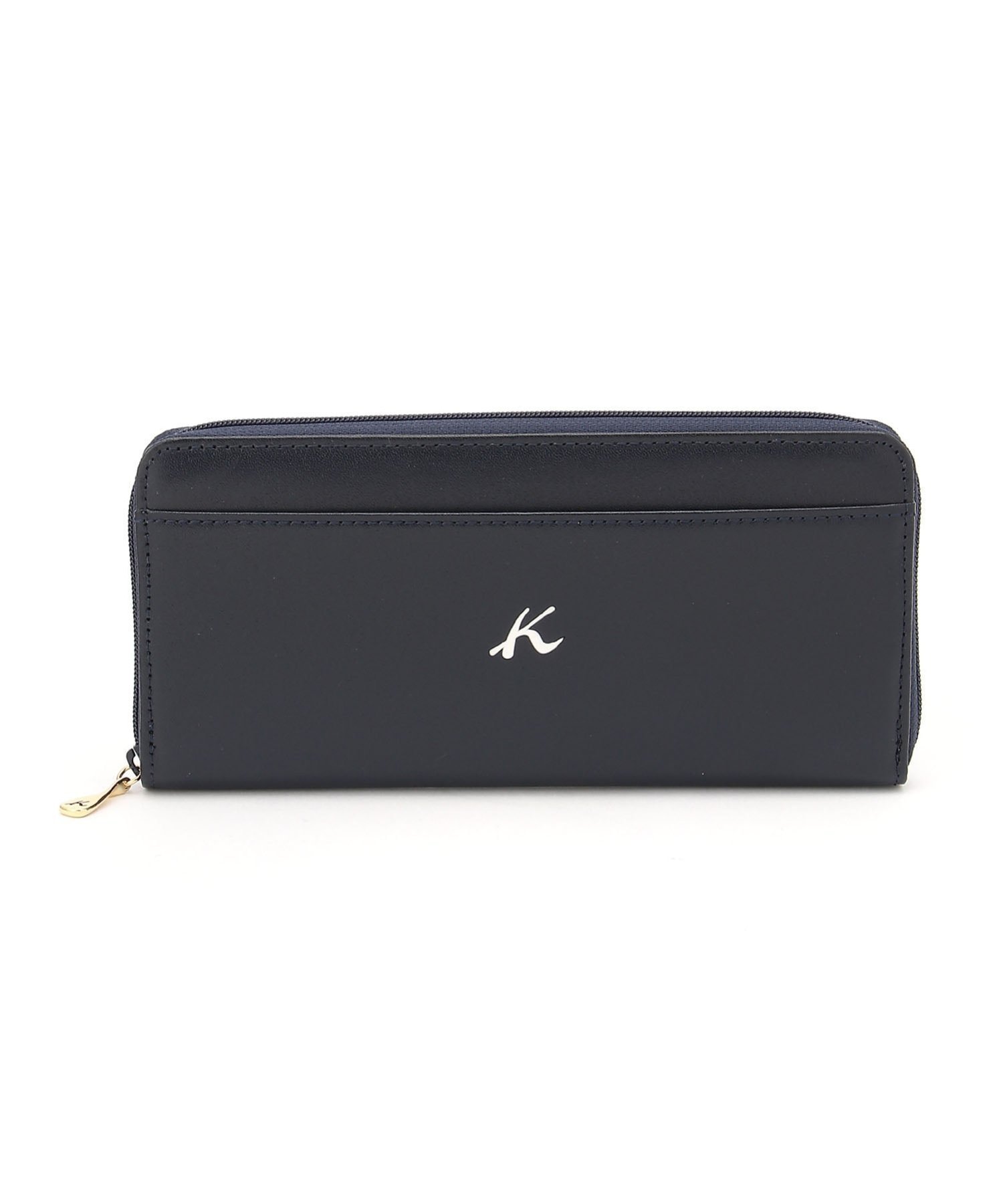 【キタムラケイツウ/KitamuraK2】のKitamuraK2/牛革ラウンド型長財布 D-82 インテリア・キッズ・メンズ・レディースファッション・服の通販 founy(ファニー) 　ファッション　Fashion　レディースファッション　Fashion for Women　ミニ財布・二つ折り財布　Wallets & Card Cases　ガラス　Glass, Glassware　クラシカル　Classical, Vintage-Inspired　コイン　Coin, Coin Design　コンパクト　Compact, Small Size　財布　Wallet, Purse　ポケット　Pocket, Pocket Detail　ラウンド　Round, Round Neck　おすすめ　Recommended / Our Picks　日本製　Made In Japan　コン/シロ|ID: prp329100004829520 ipo3291000000035150534